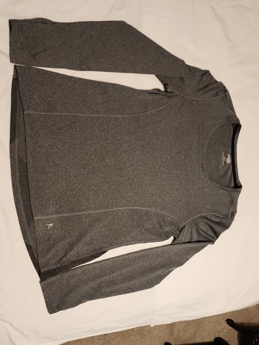 Women's Long Sleeve Performance Shirt - Charcoal Gray